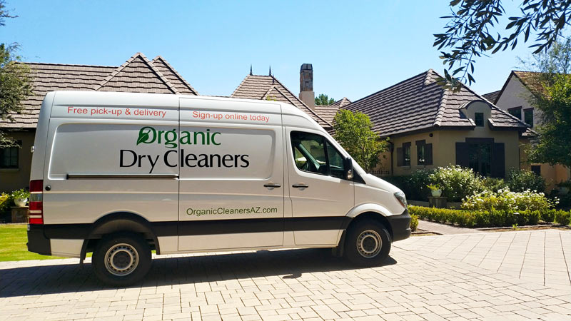 organic cleaners van